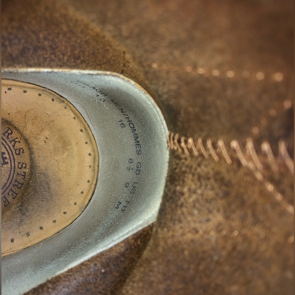 MENS CLARKS LEATHER LACE UP BOOTS - Picture 8 of 8